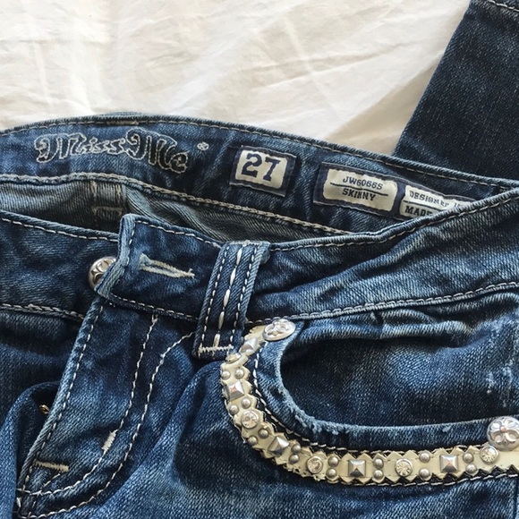 Miss Me ‘Skinny’ Ladies Jeans 27 - Picture 3 of 3